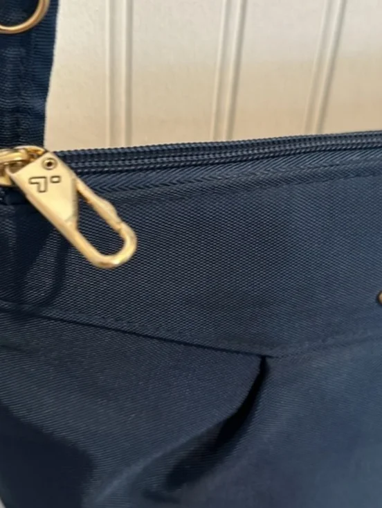 Travelon Crossbody Navy blue Gold Hardware - Picture 4 of 12